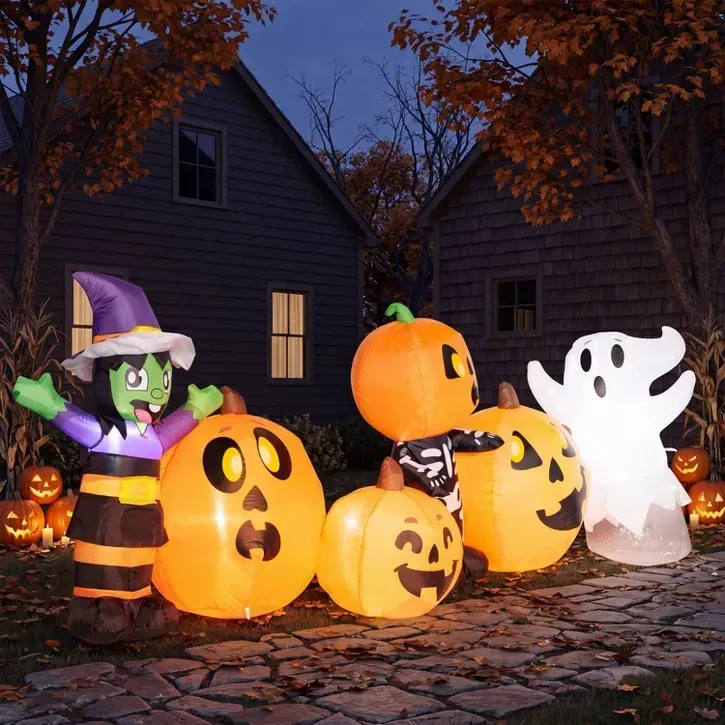 Decoraciones inflables de Halloween